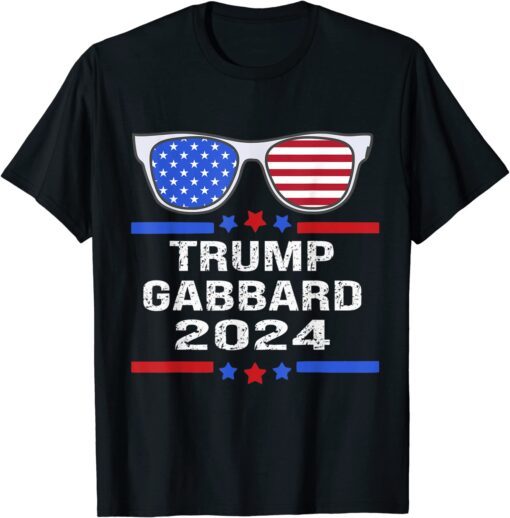 Trump Tulsi Gabbard 2024 American Election 2024 Vintage Tee Shirt