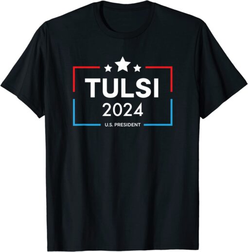 Tulsi Gabbard For US President 2024 Presidential Election T-Shirt