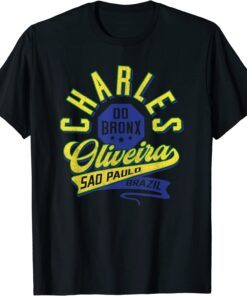 UFC Charles Oliveira Varsity Tee Shirt