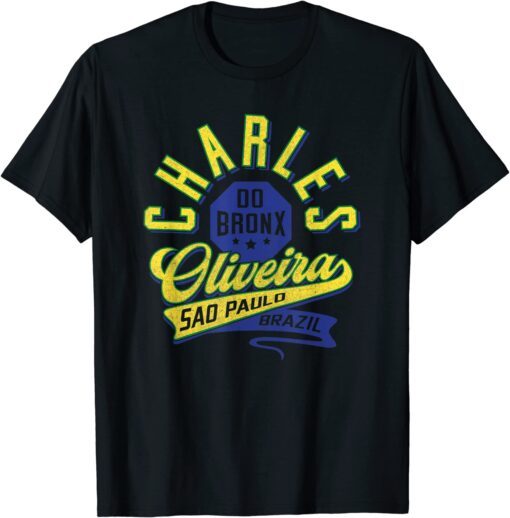 UFC Charles Oliveira Varsity Tee Shirt