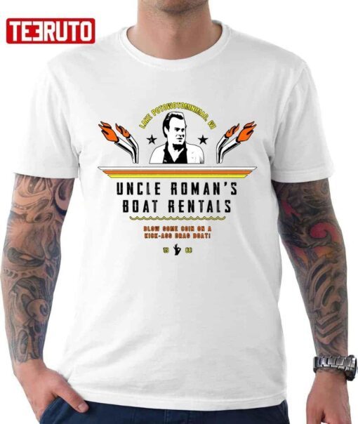 Uncle Roman’s Boat Rentals The Great Outdoors Vintage Movie Tee shirt