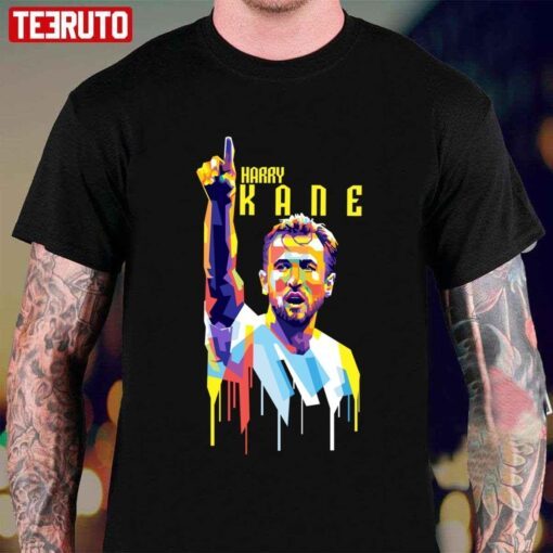 Vector Painting Harry Kane Tee Shirt