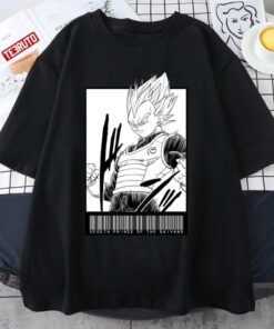 Vegeta Prince Of The Saiyans Code Dbz Dragon Ball Tee shirt