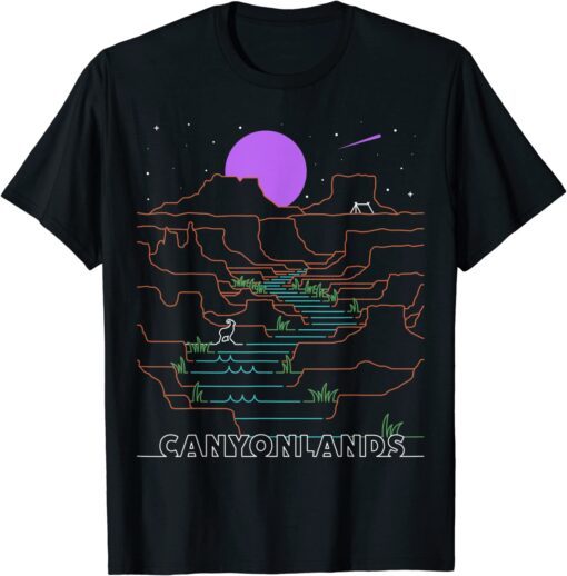 Vintage Canyonlands National Park Utah - Green River Utah Tee Shirt