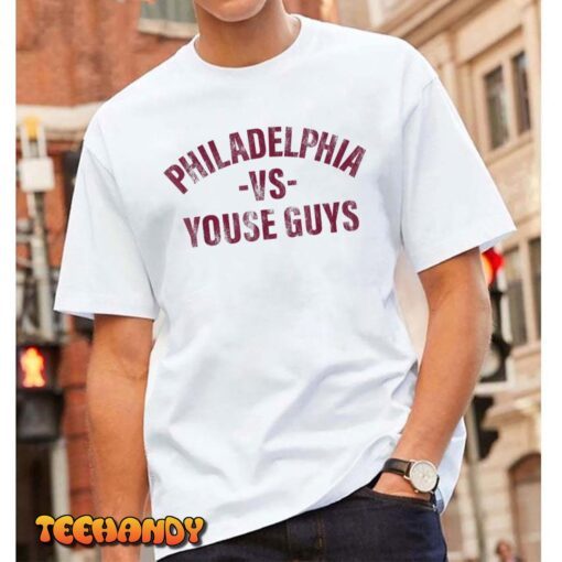 Vintage Philadelphia vs Youse Guys Tee Shirt