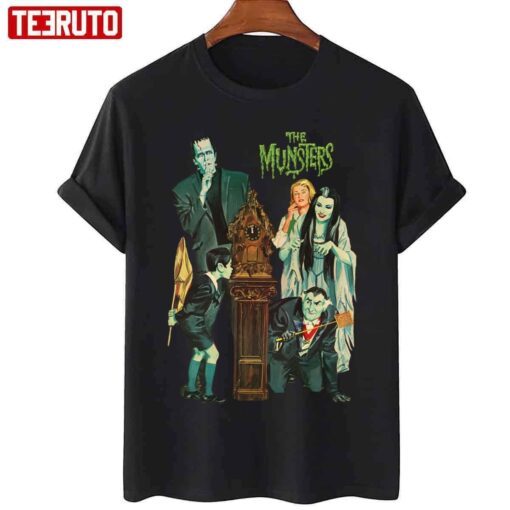 Vintage Retro The Munsters Comedy Tee Shirt