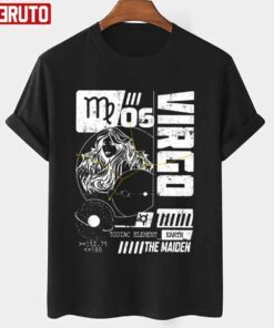 Virgo The Maiden Zodiac Birthday Tee Shirt