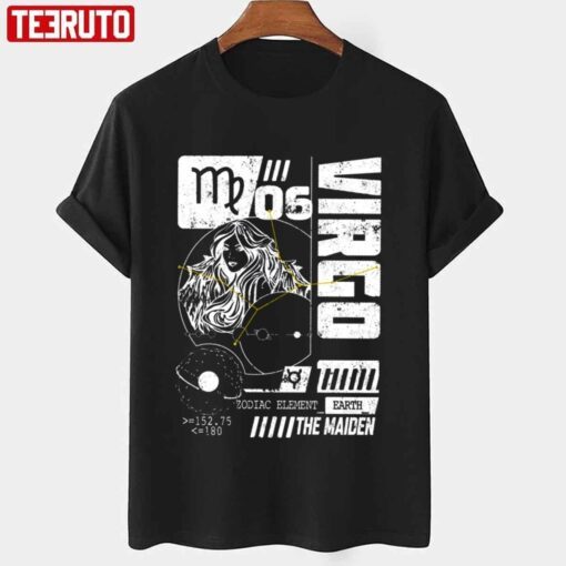 Virgo The Maiden Zodiac Birthday Tee Shirt