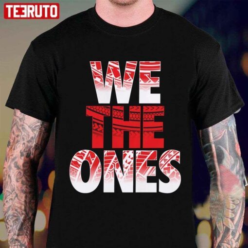 We The Ones Honorary Uce Red Tee shirt