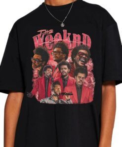 Weeknd After Hours Tour 2022 Vintage Front Back Tee Shirt