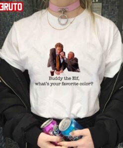 What’s Your Favorite Color Buddy The Elf Tee shirt