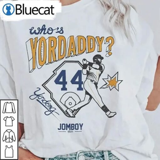 Whos Yordaddy Baseball Tee Shirt