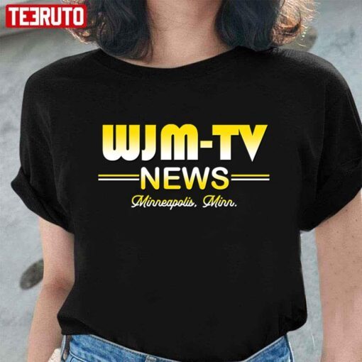 Wjm Tv News From The Mary Tyler Moore Show Tee Shirt