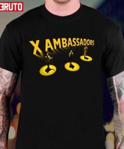 X Ambassadors And X Ambassadors Band Tee shirt
