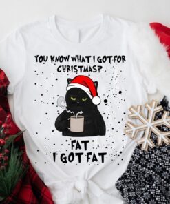 You Know What I Got For Christmas I Got Fat Tee Shirt
