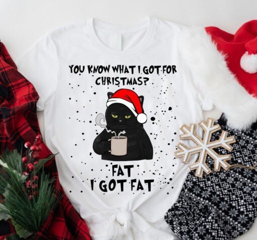 You Know What I Got For Christmas I Got Fat Tee Shirt