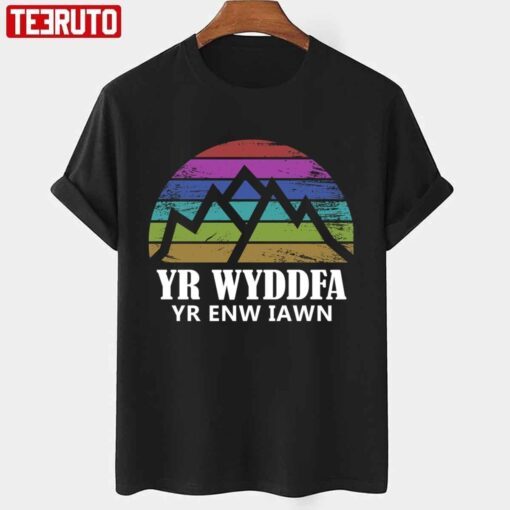 Yr Wyddfa Yr Enw Iawn Vintage Tee shirt
