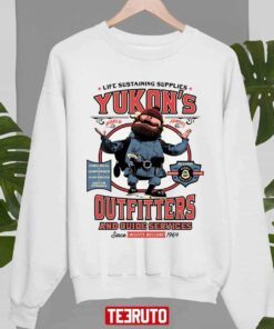 Yukon’s Outfitters And Guide Services Rudolph The Red-Nosed Reindeer Tee Shirt