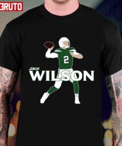 Zach Wilson Nfl Pros Player Tee shirt