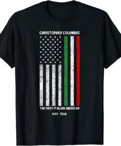 columbus day Christopher Columbus The First Italian T-Shirt