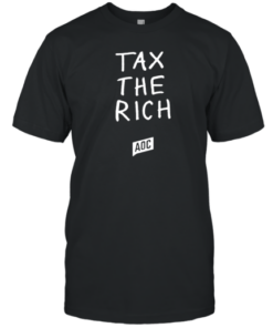 AOC Shop Tax the Rich Tee Shirt