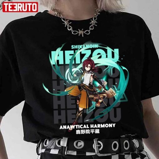 Analytical Harmony Shikanoin Heizou Genshin Impact Tee Shirt