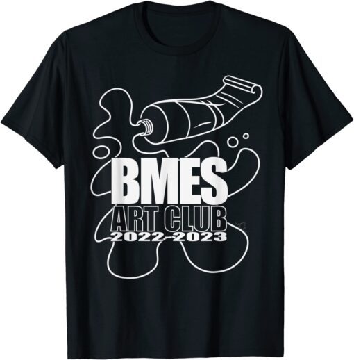 BMES Art Club 2022 2023 Tee Shirt