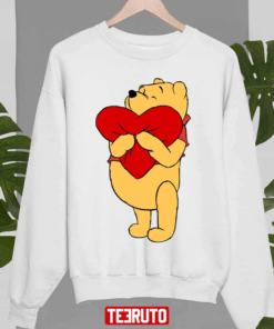 Big Heart For You Winnie The Pooh Disney Character Tee Shirt