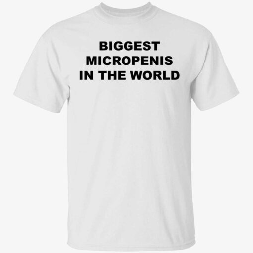 Biggest micropenis in the world Tee shirt