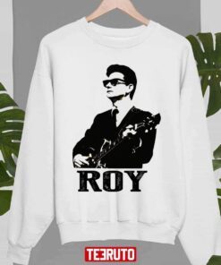 Black Stencil Music Guitarist Roy Orbison T-Shirt