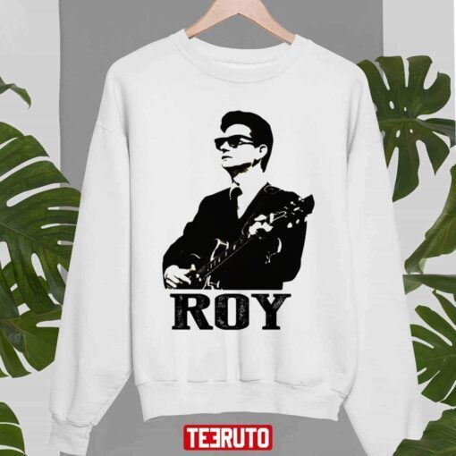 Black Stencil Music Guitarist Roy Orbison T-Shirt