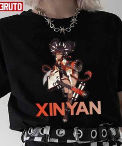 Blazing Riff Xinyan Genshin Impact Tee Shirt