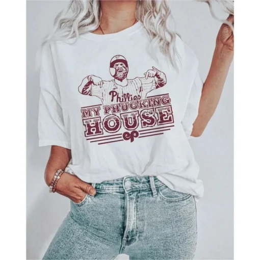 Bryce Harper My Phucking House Tee Shirt