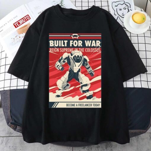 Built For War Anthem Colossus Tee Shirt