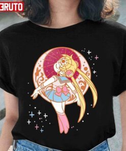 Chibi Design Sailor Moon Pink Girl T-Shirt