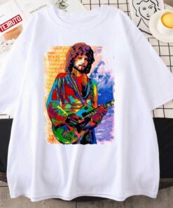 Colorful Portrait Lindsey Buckingham Tee Shirt