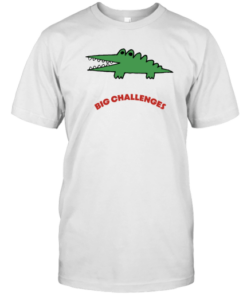 Crocodile Big Challenges Tee Shirt