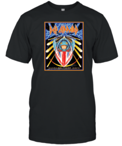 Def Leppard Houston August 19, 2022 The Stadium Tour Tee Shirt