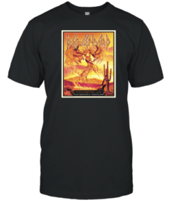 Def Leppard Phoenix August 25, 2022 The Stadium Tour T-Shirt