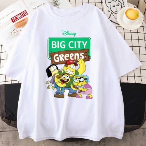 Disney Channel Big City Greens Animation T-Shirt