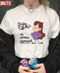 Do You Like Me Gravity Falls Mabel Tee Shirt