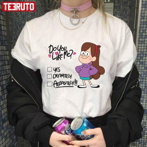 Do You Like Me Gravity Falls Mabel Tee Shirt