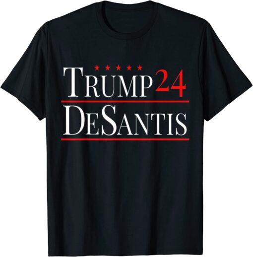 Donald Trump Ron Desantis 2024 Presidential Election Tee Shirt