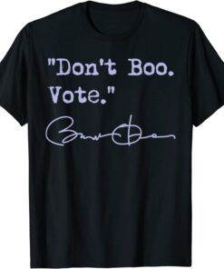 Don't Boo Vote - Barack Obama Tee Shirt