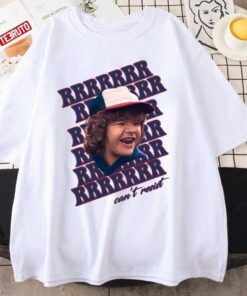 Dustin Can’t Resist Those Pearls Stranger Things Tee Shirt