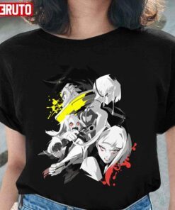 Edge Runner Black And White Art Cyberpunk Edgerunners Tee Shirt