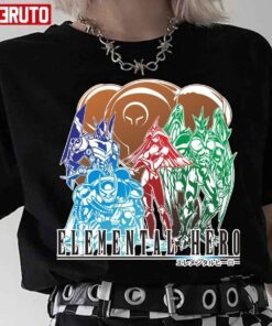 Elemental Hero In Final Fantasy Style Tee Shirt