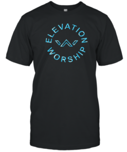Elevation Worship Merch Store EW Logo Navy Tee Shirt