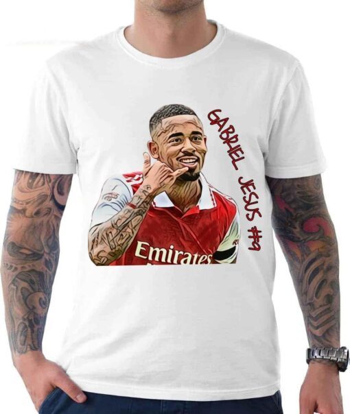 Fanart Gabriel Jesus Arsenal’s Superstar Tee Shirt