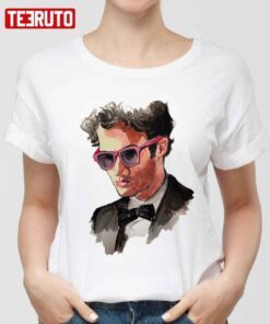 Fanart Singer Darren Criss Portrait Tee Shirt